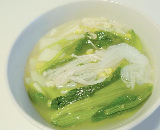 春蔬杂菜汤的做法