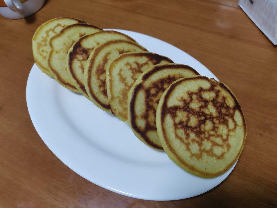 奶香玉米饼