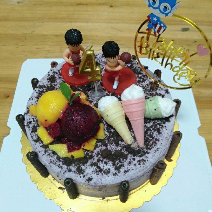 超好记八寸戚风蛋糕（后蛋法）