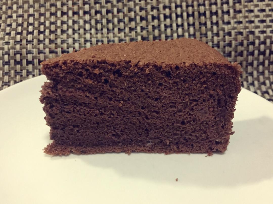 8寸可可戚风蛋糕