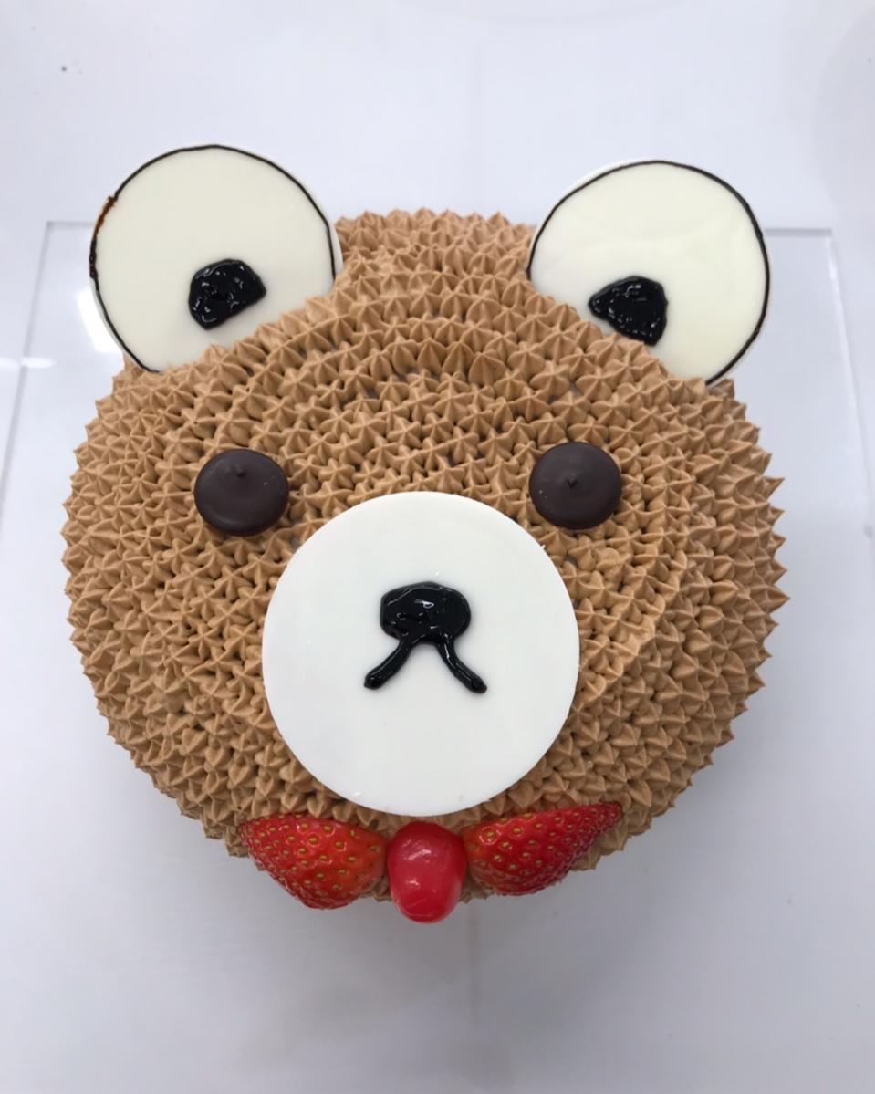 卡露児做的萌萌熊蛋糕