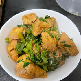 【红烧油豆腐】简单快速又下饭，工作疲惫，下班可以做的简单菜。