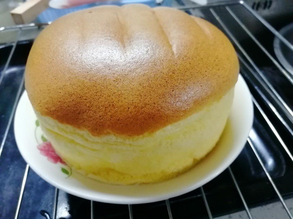 古早蛋糕 用6寸戚风模具 20克低糖版 新手零失败