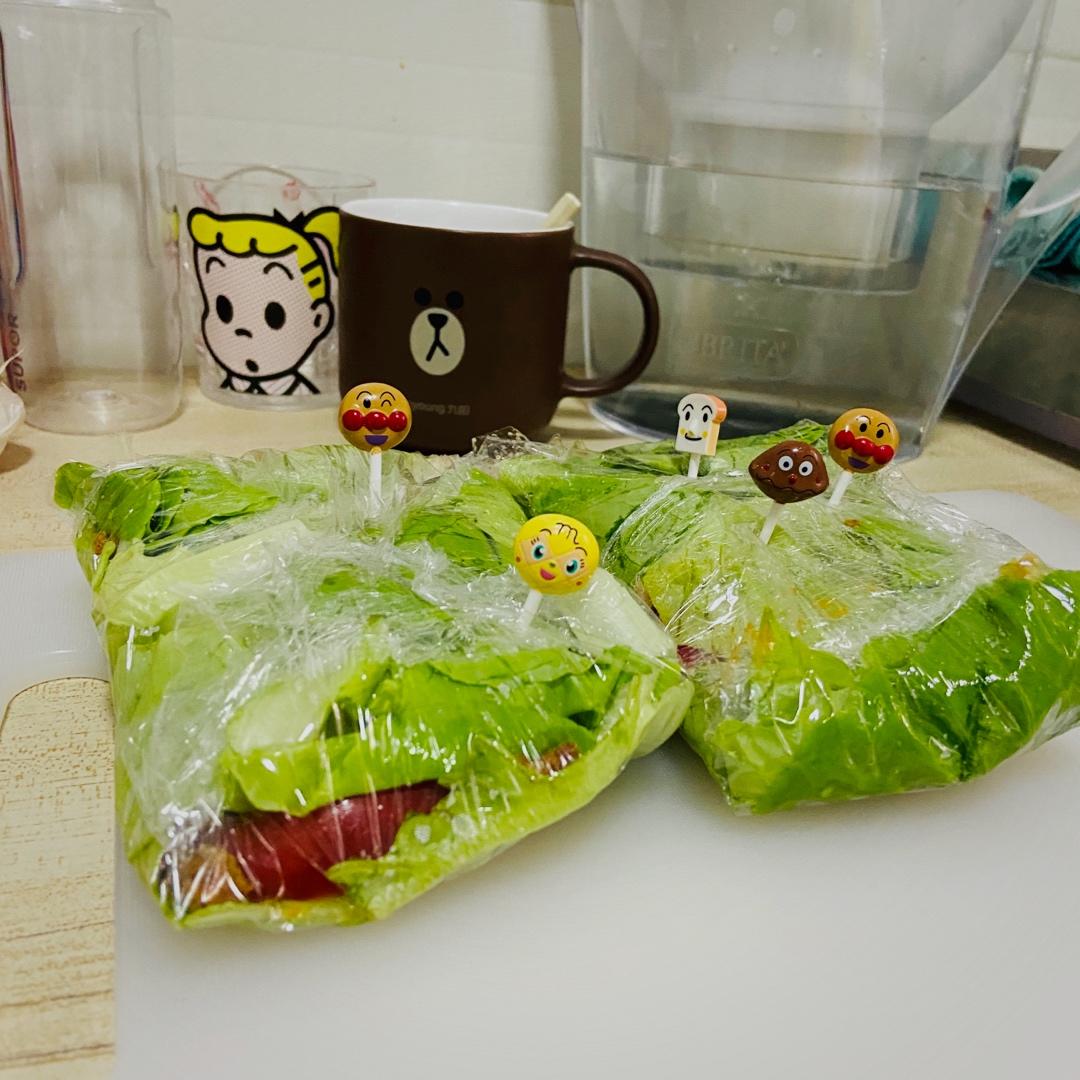 关晓彤同款蔬菜三明治健康低脂