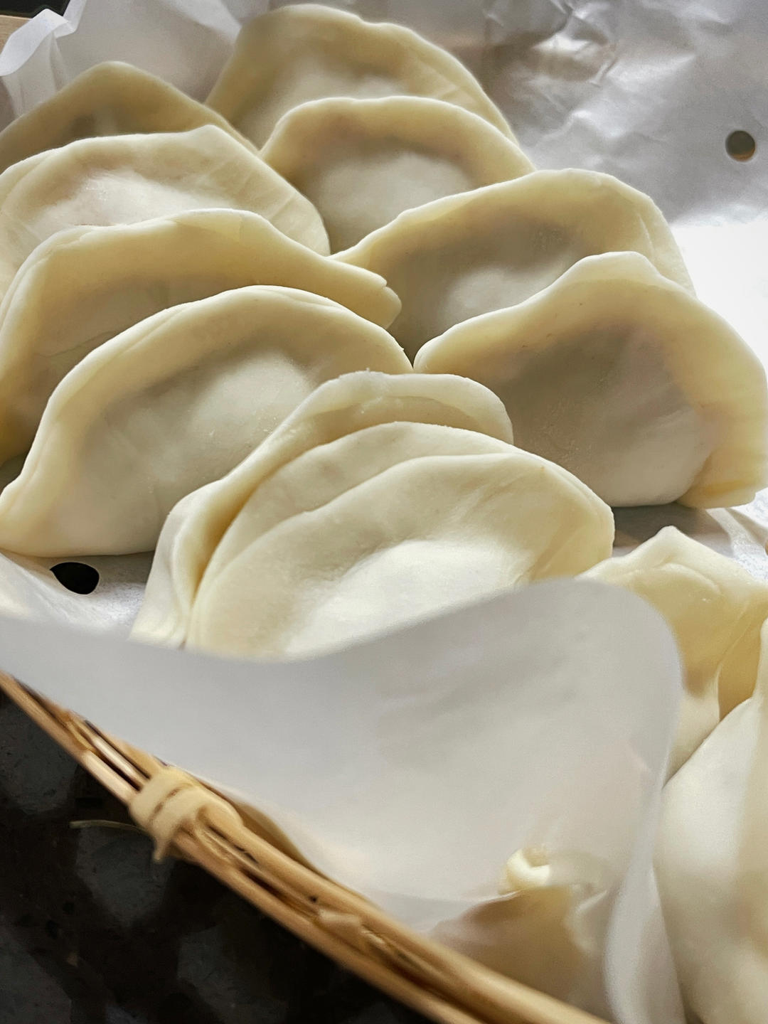 手工揉面三分钟，又韧又薄又好包的饺子皮