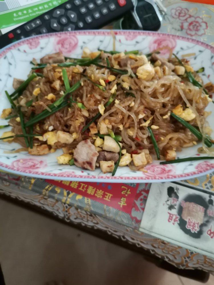 卷心菜炒红薯粉