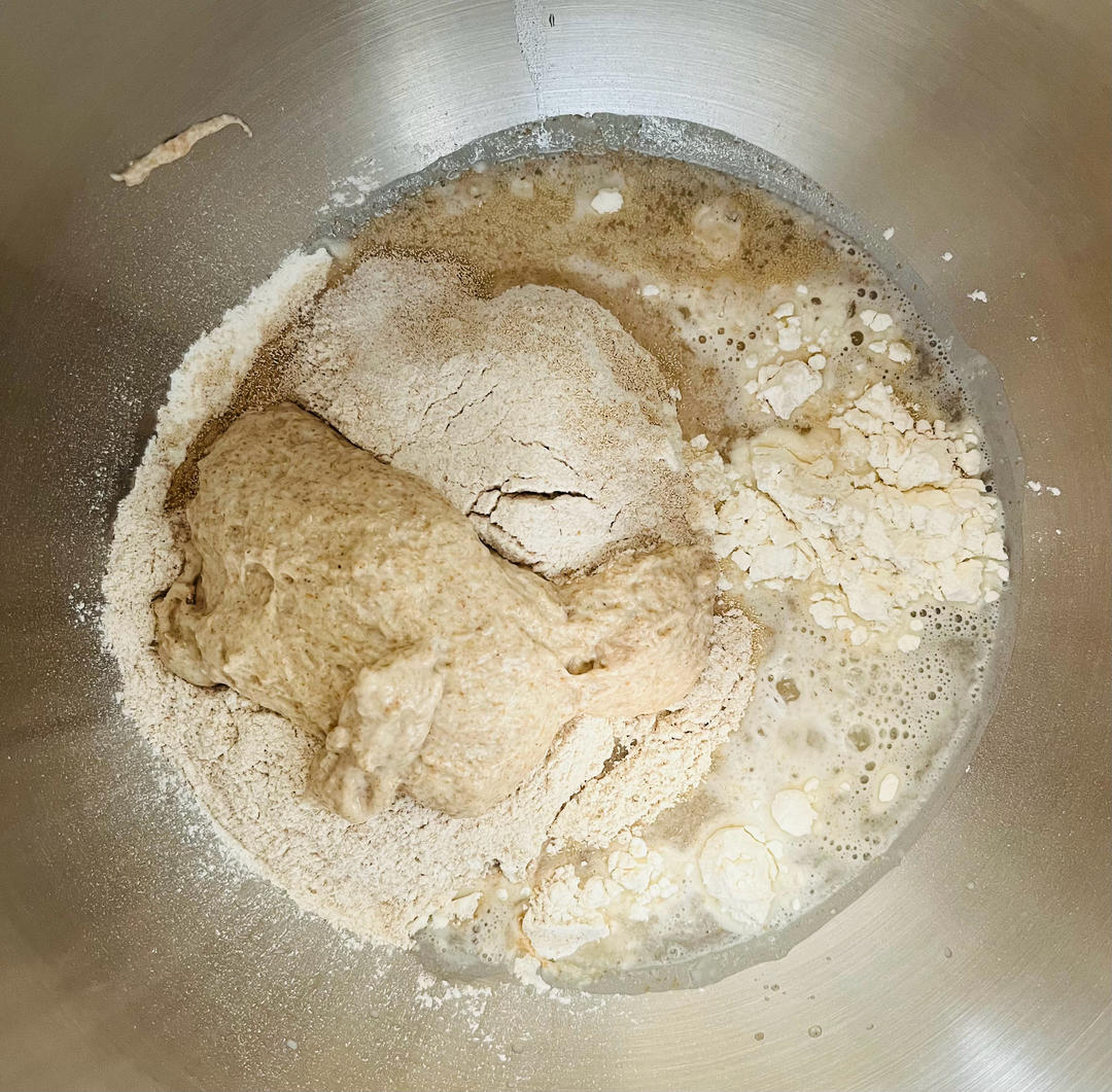 纯奶手撕吐司的做法 步骤1