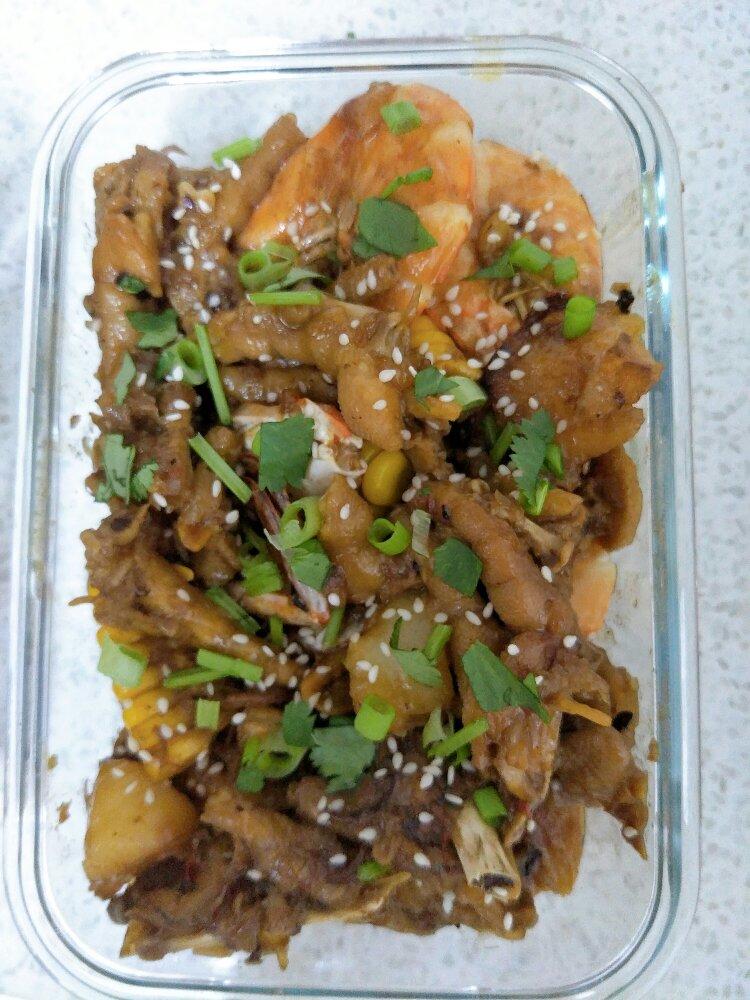 胖哥俩肉蟹煲