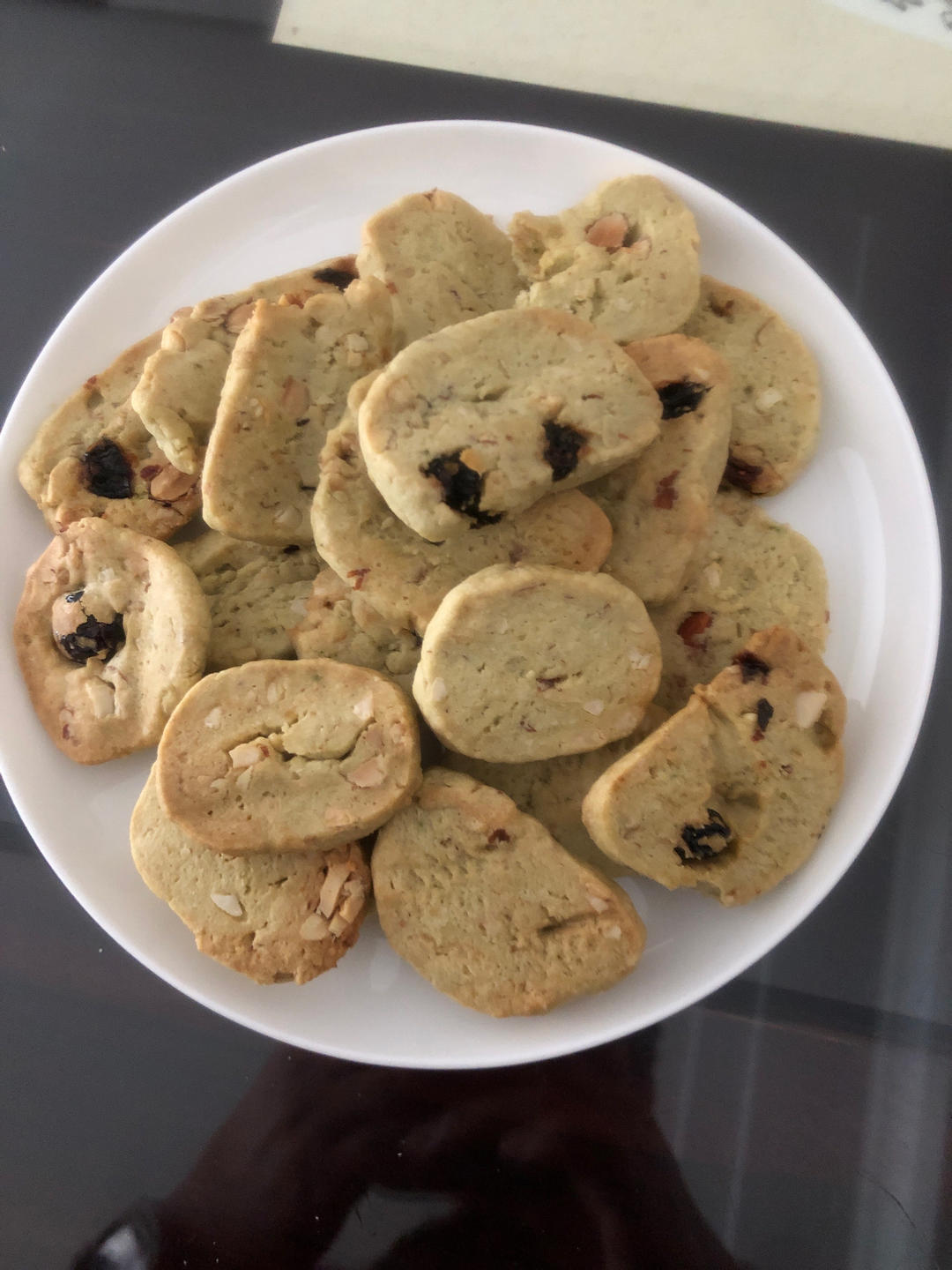 蔓越莓曲奇饼干 最最最简单的黄油饼干
