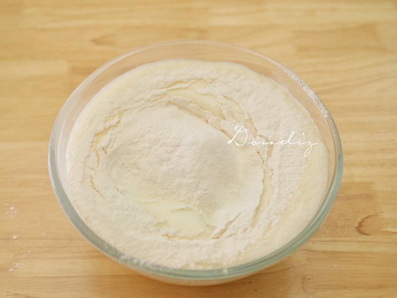 纯奶手撕吐司的做法 步骤1