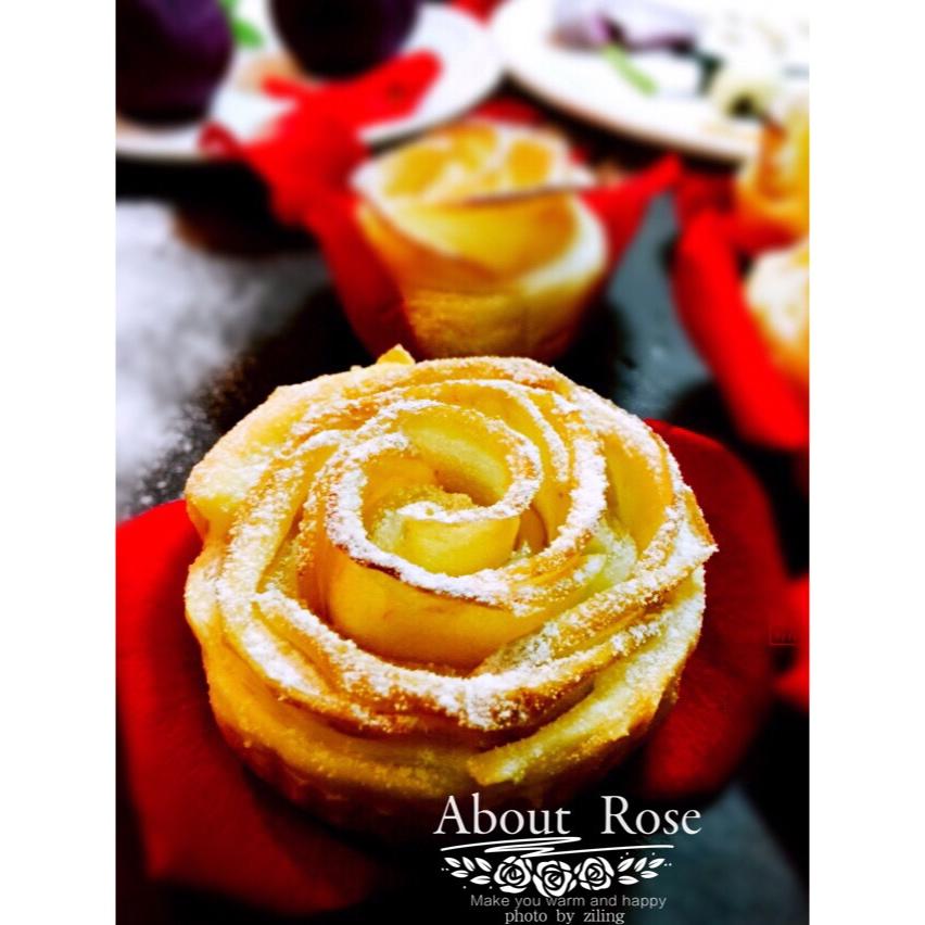 玫瑰花样苹果塔·零基础版