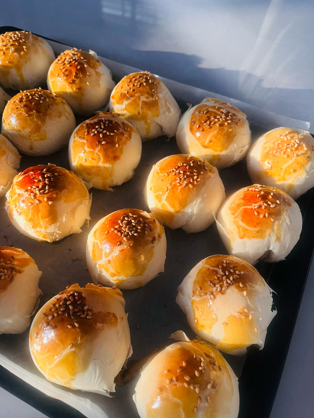 芋泥麻薯蛋黄酥