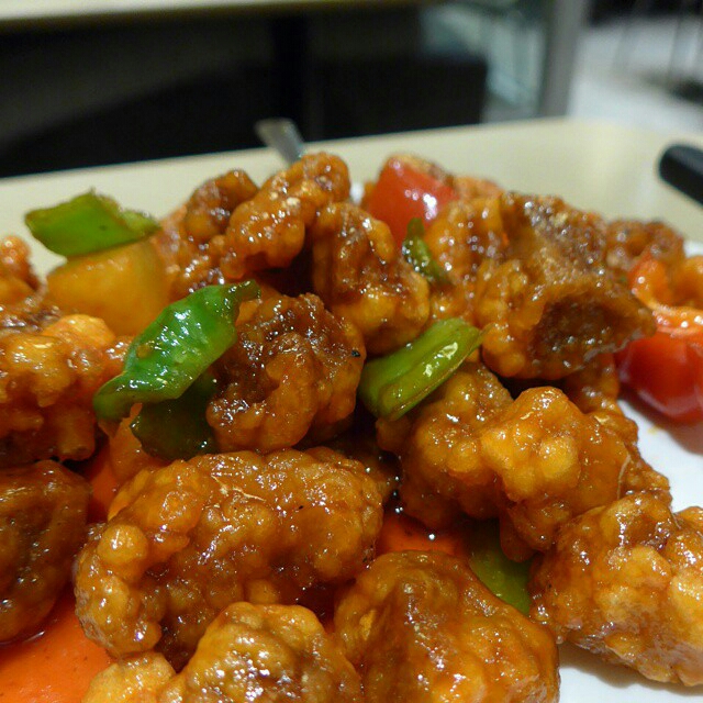 做的韩式糖醋肉