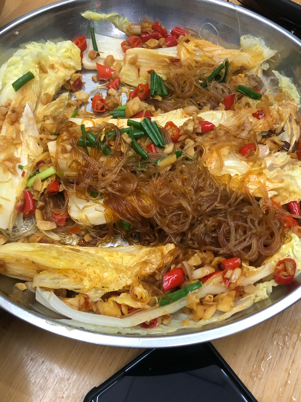 蒜蓉粉丝娃娃菜