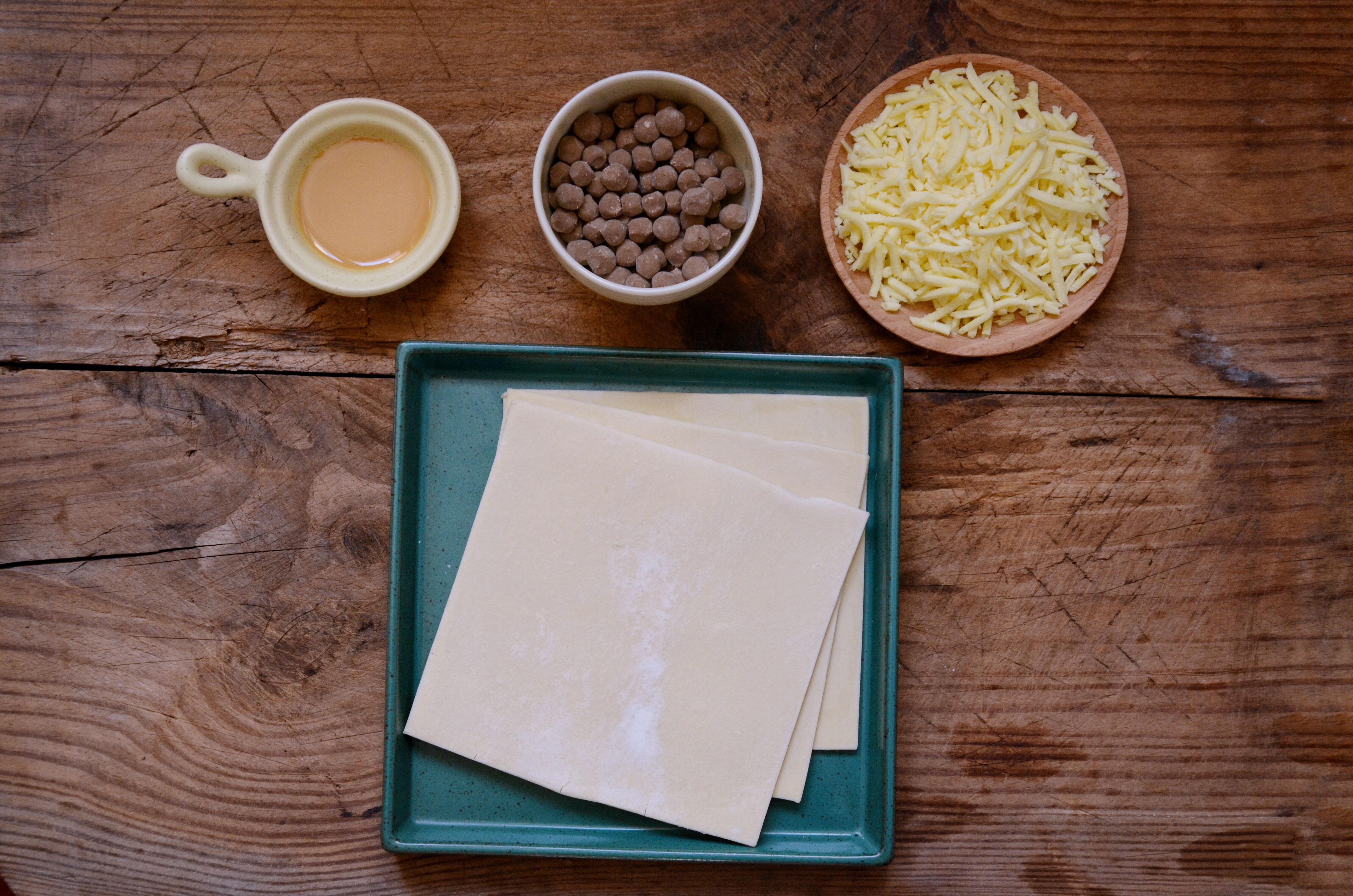 【爆浆珍珠酥饼】—北鼎烤箱食谱的做法 步骤1
