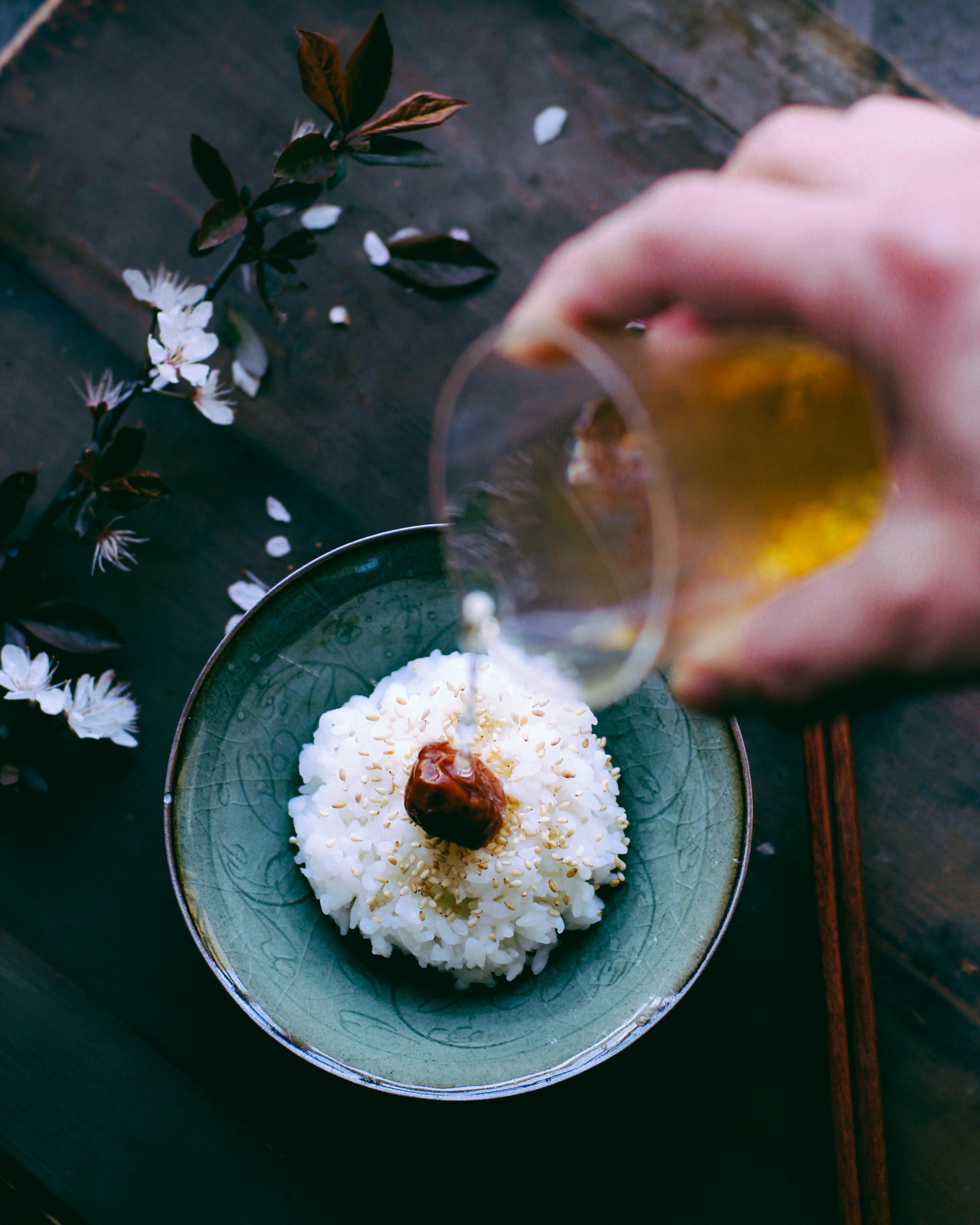 梅子茶泡饭