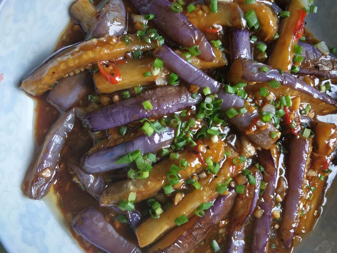 红烧肉沫茄子