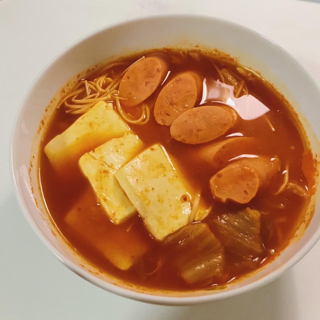 韩国泡菜豆腐汤