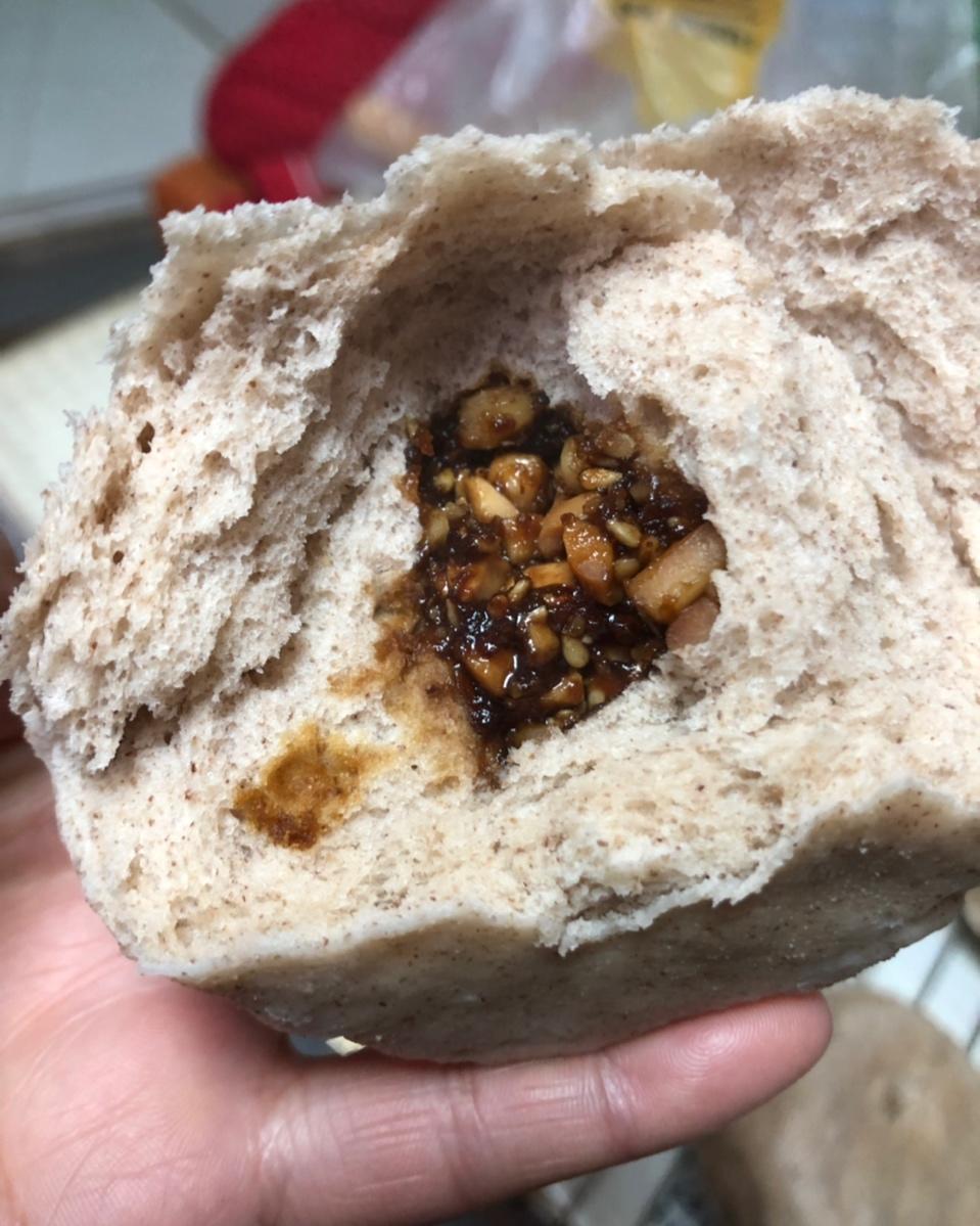 奶香黑麦炝面馒头