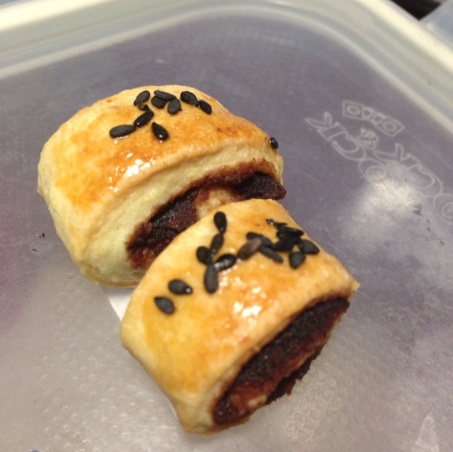 早安夏天_h0dc做的黄金豆沙卷