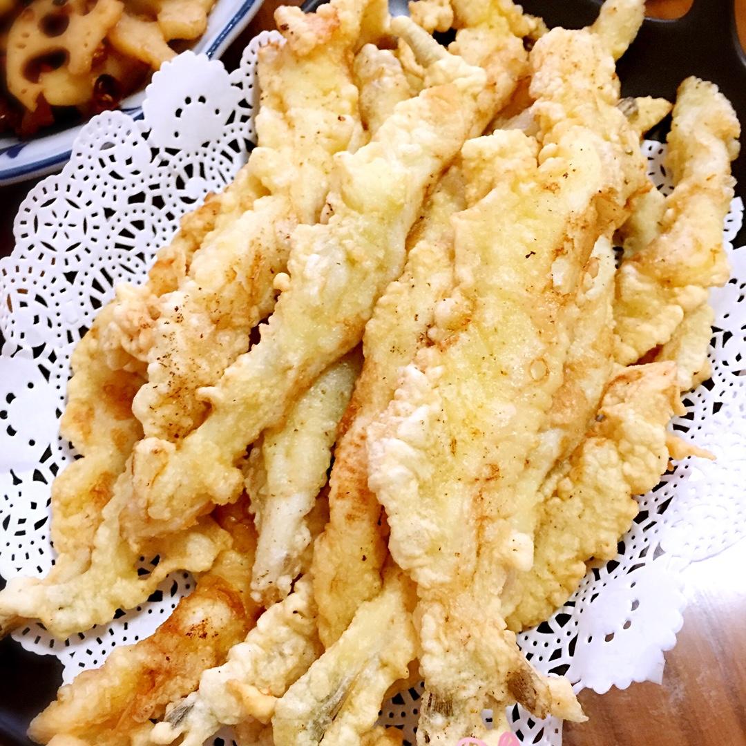 油炸小银鱼