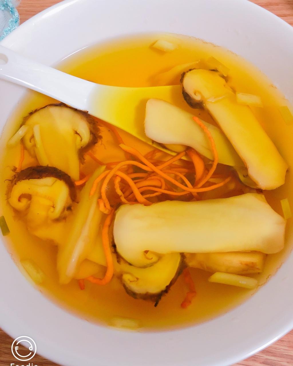 秦风无依做的松茸汤