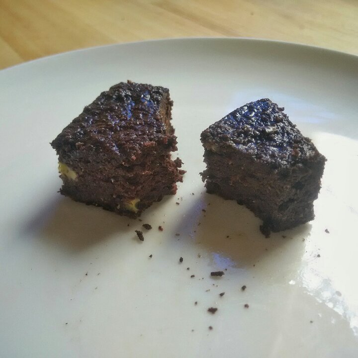 牛油果布朗尼丨健康·零食（无油无面粉）