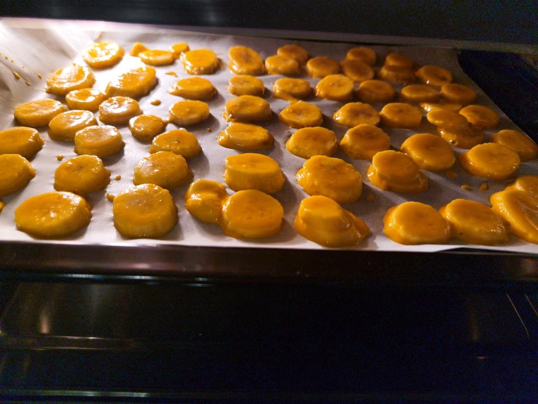 不加糖的低卡烤香蕉片