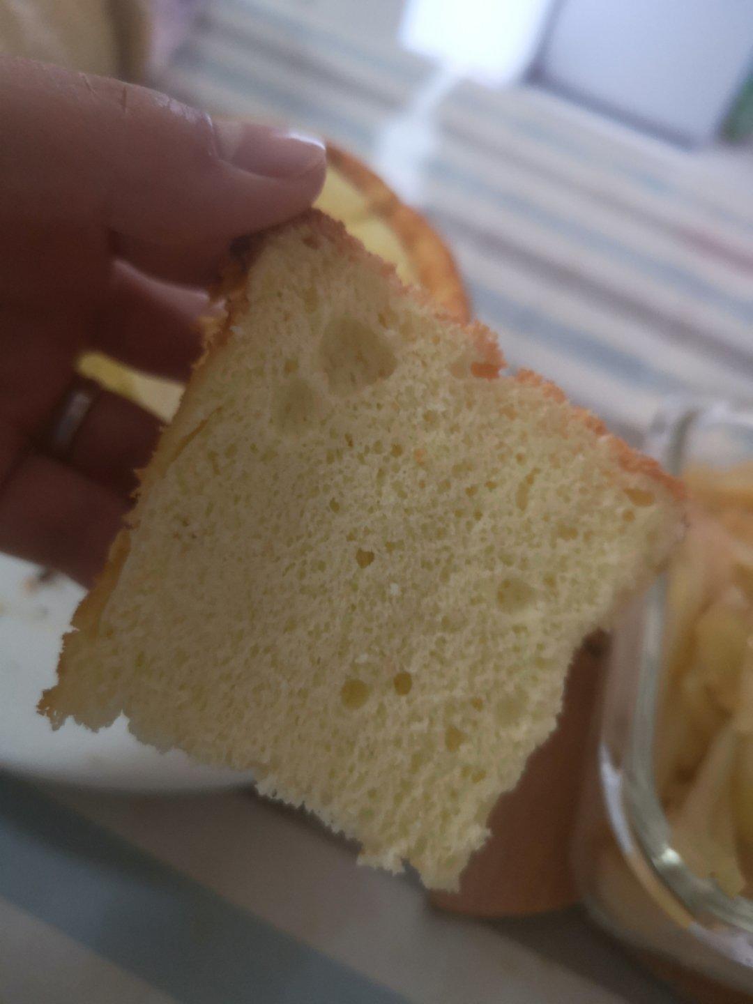 烤箱做蛋糕（戚风蛋糕的做法）