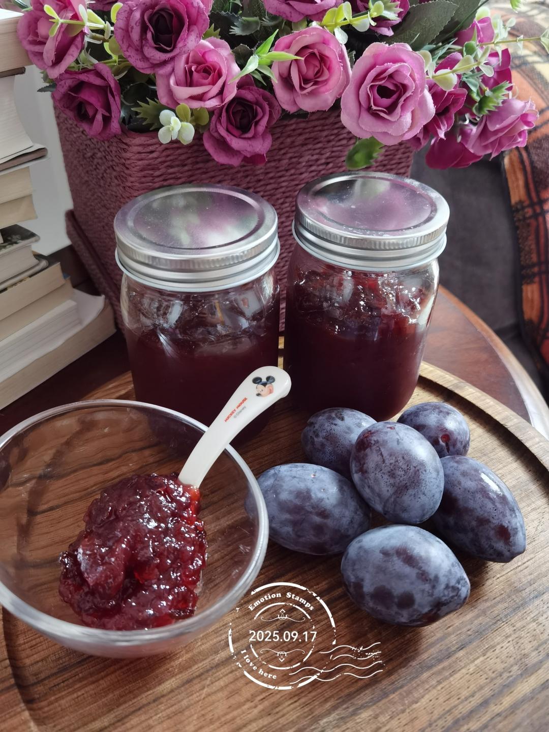 自制西梅果酱(confiture de prunes)