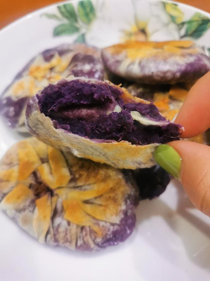 紫薯饼（减肥必备）