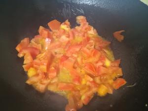 健康低脂番茄木耳西兰花炒蛋的做法 步骤3