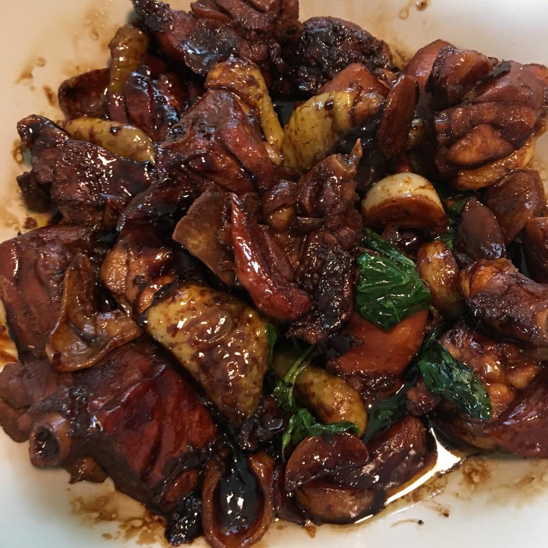 台式三杯鸡（台湾阿基师正宗版）