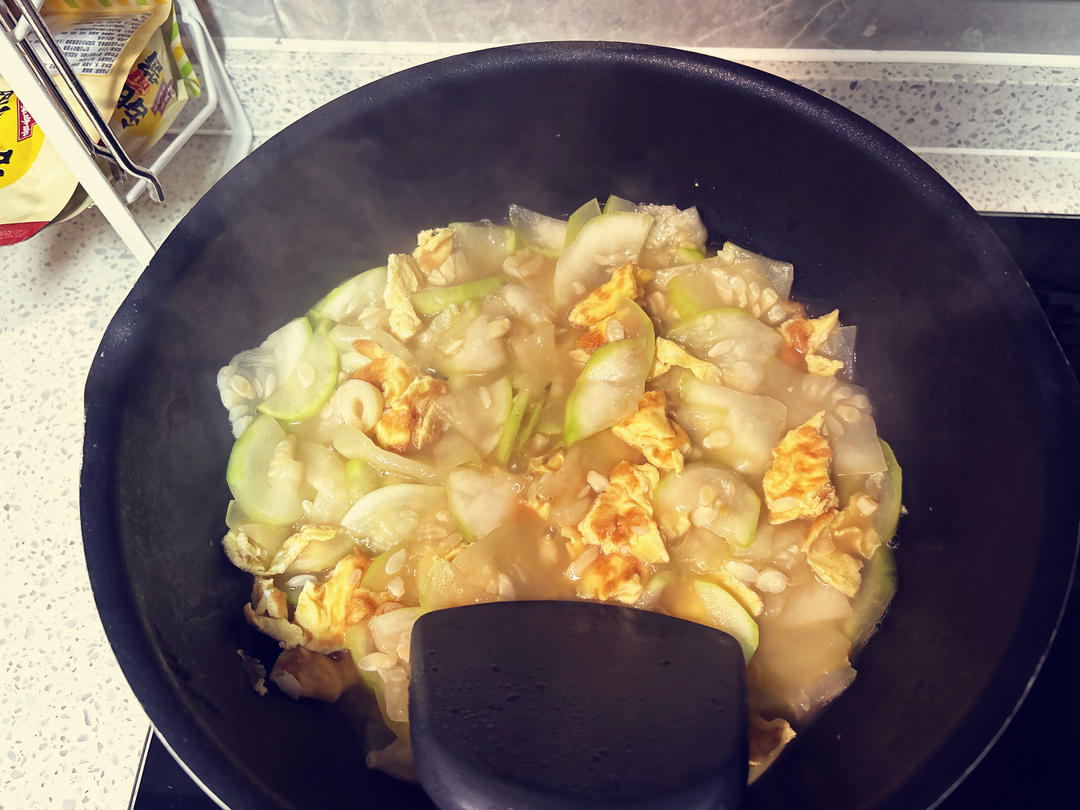瓠子炒鸡蛋