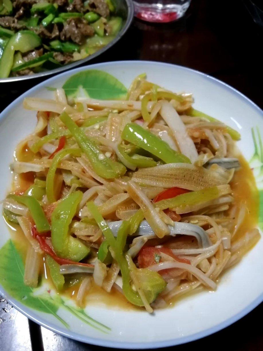 炝拌白菜芯
