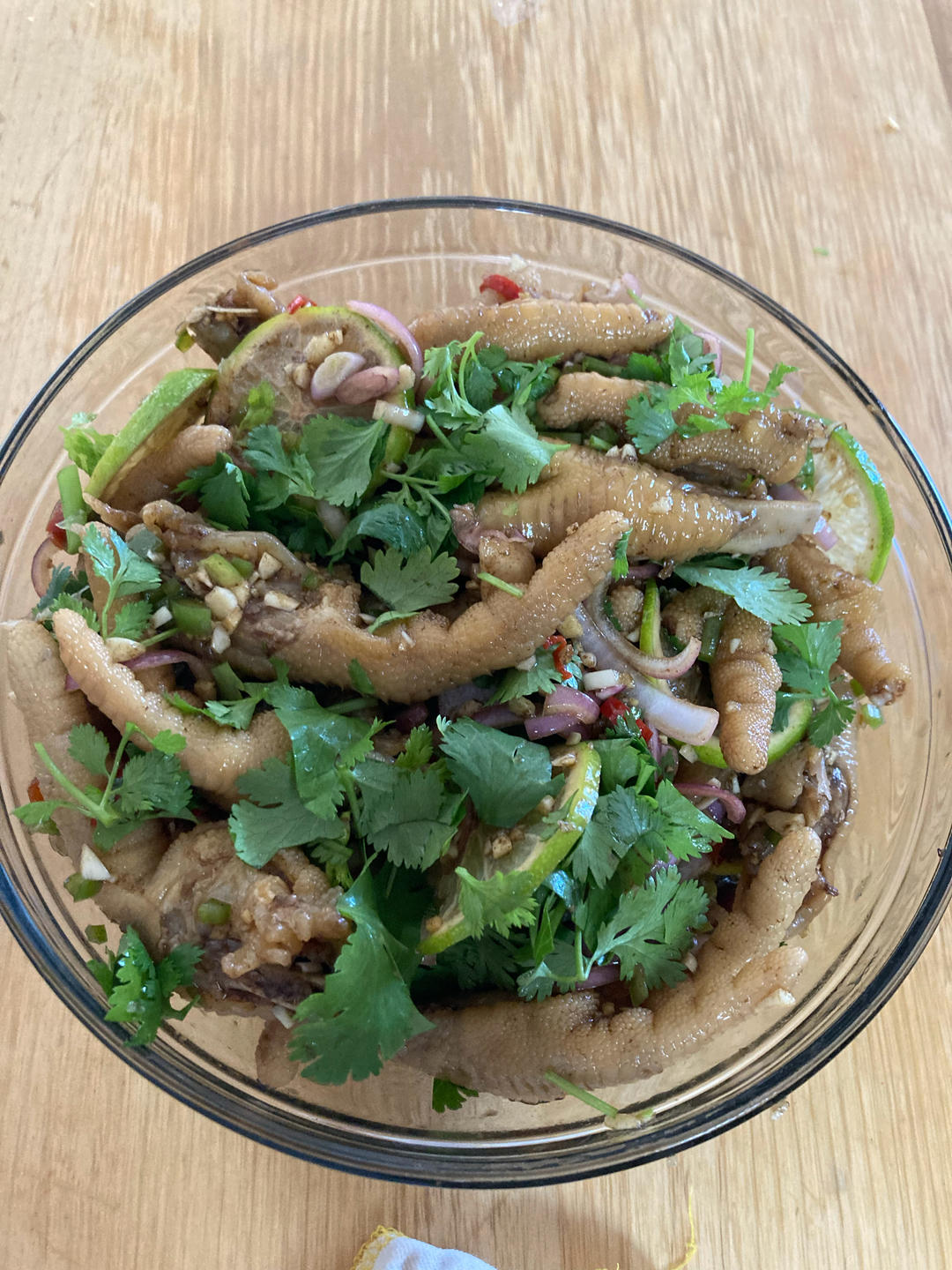 【柠檬酸辣鸡爪】自制超级无敌美味的网红鸡爪