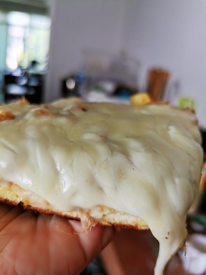 不用烤箱的超简易，好吃到爆的披萨