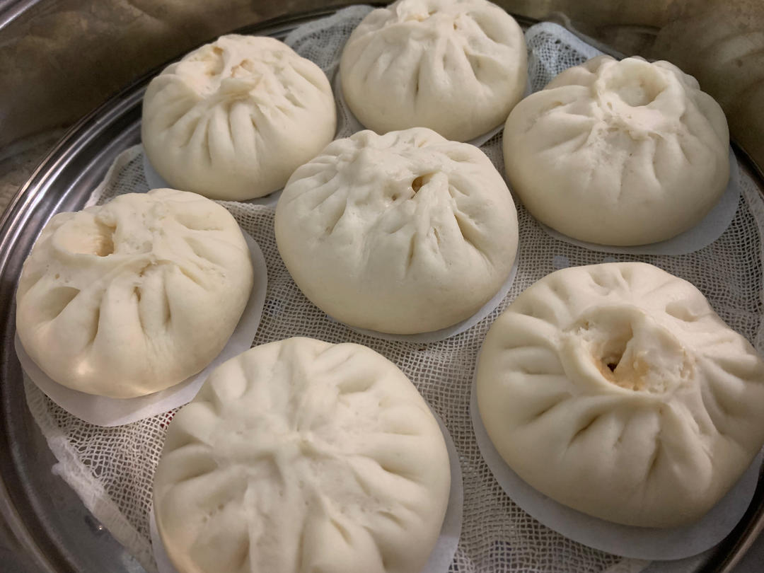 自发面粉做包子馒头的做法