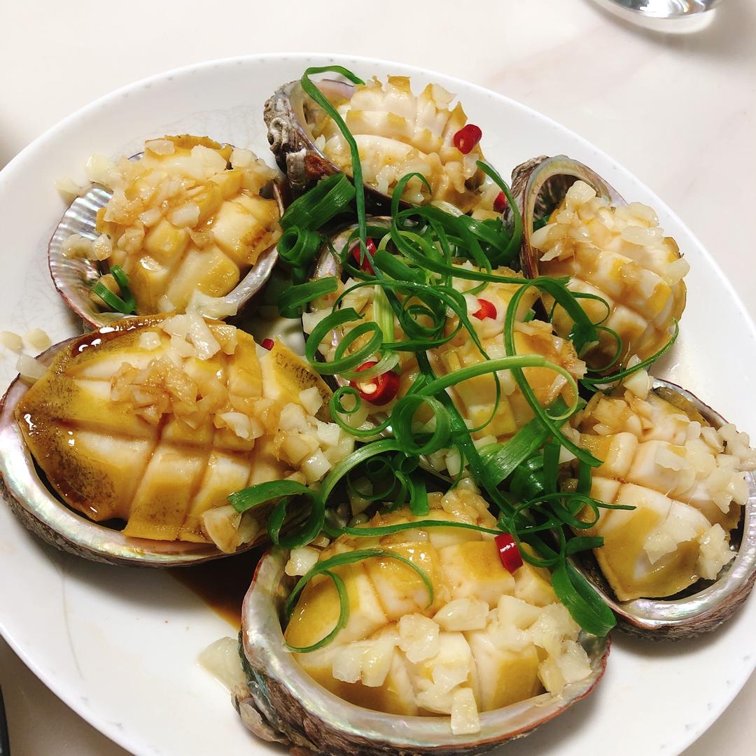 030303做的金蒜粉丝蒸鲍鱼