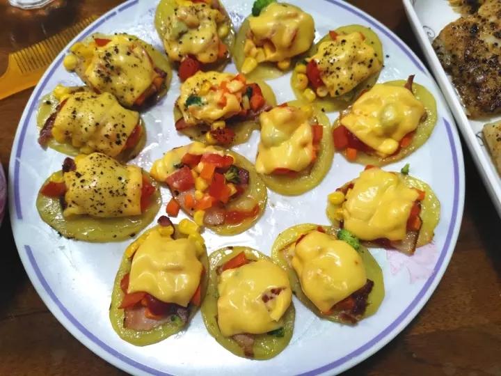 懒人快手迷你土豆小披萨