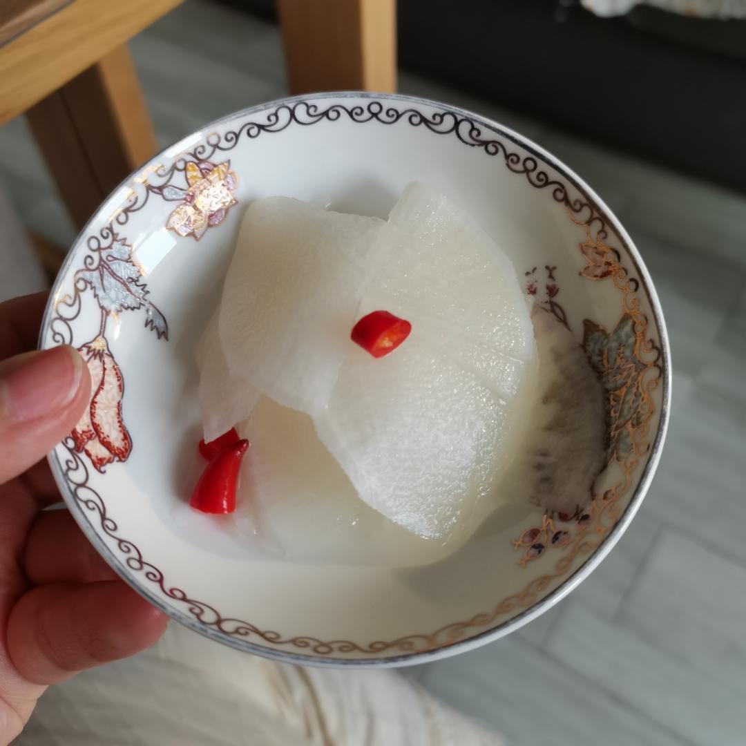 韩式炸鸡店的酸辣萝卜（韩式腌萝卜）