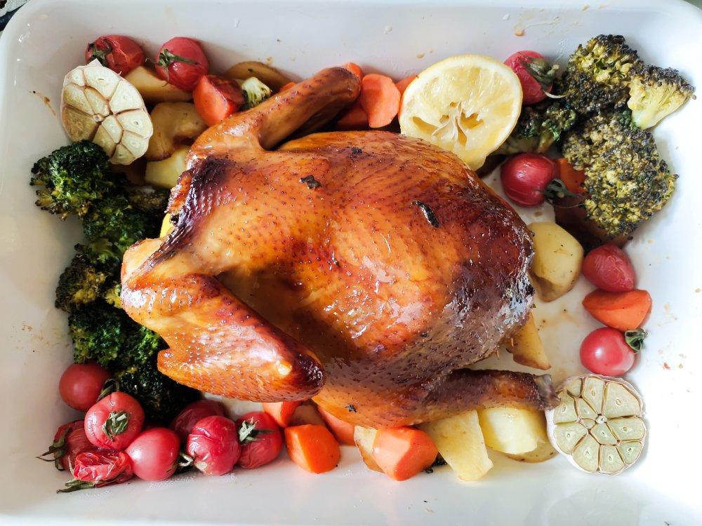 最适合招待客人的秘制圣诞烤鸡