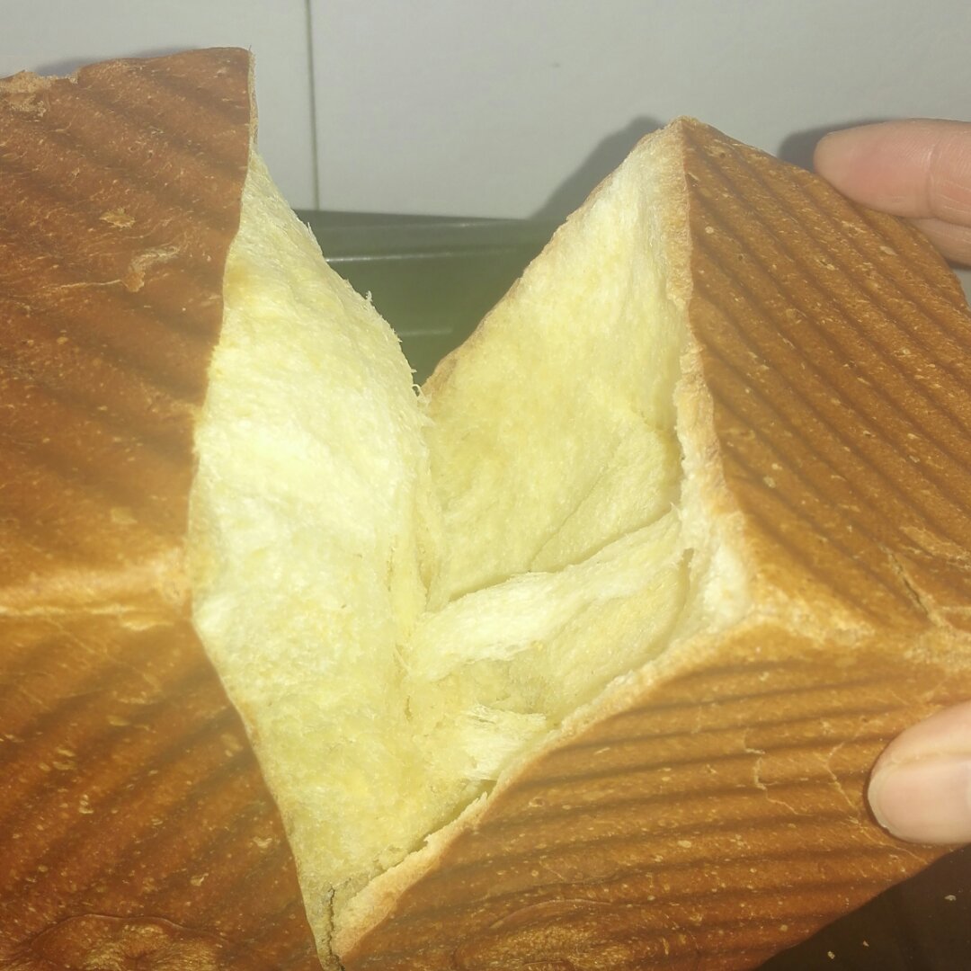 夺命软吐司(๑´ڡ`๑)超软拉丝极速方便的一次发酵吐司