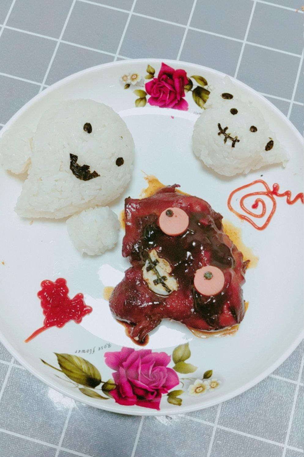 万圣节饭团