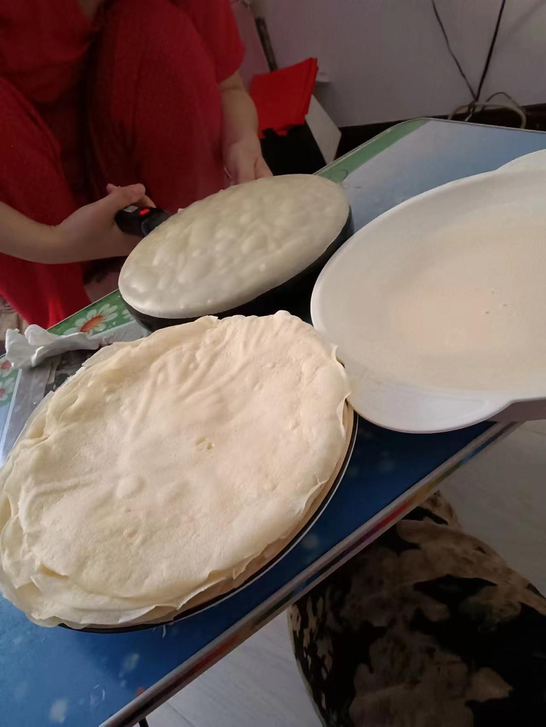 利仁薄饼铛做的春饼（二）
