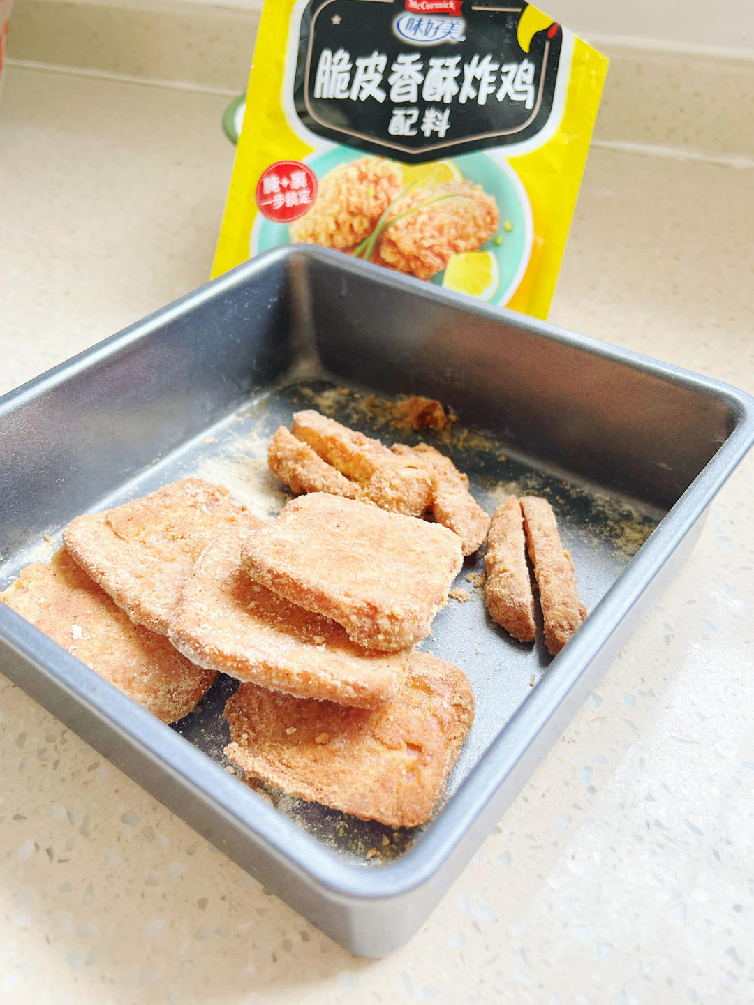 脆皮午餐肉（空气炸锅版）的做法