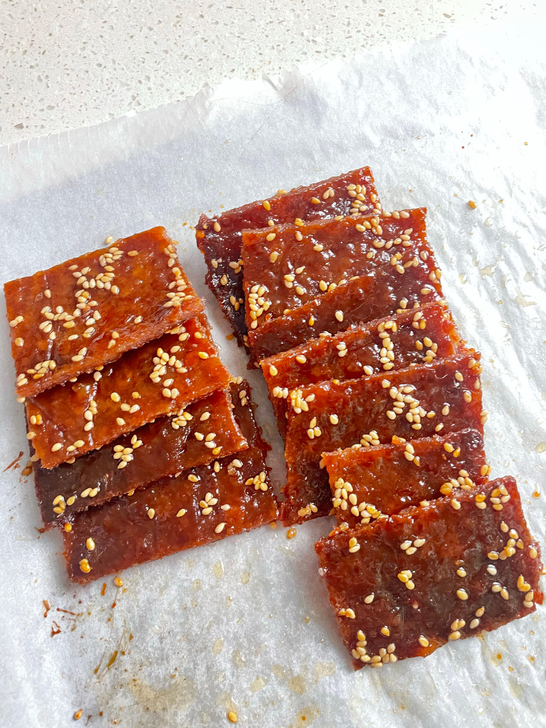 不加淀粉 猪肉脯（好吃得停不下来）