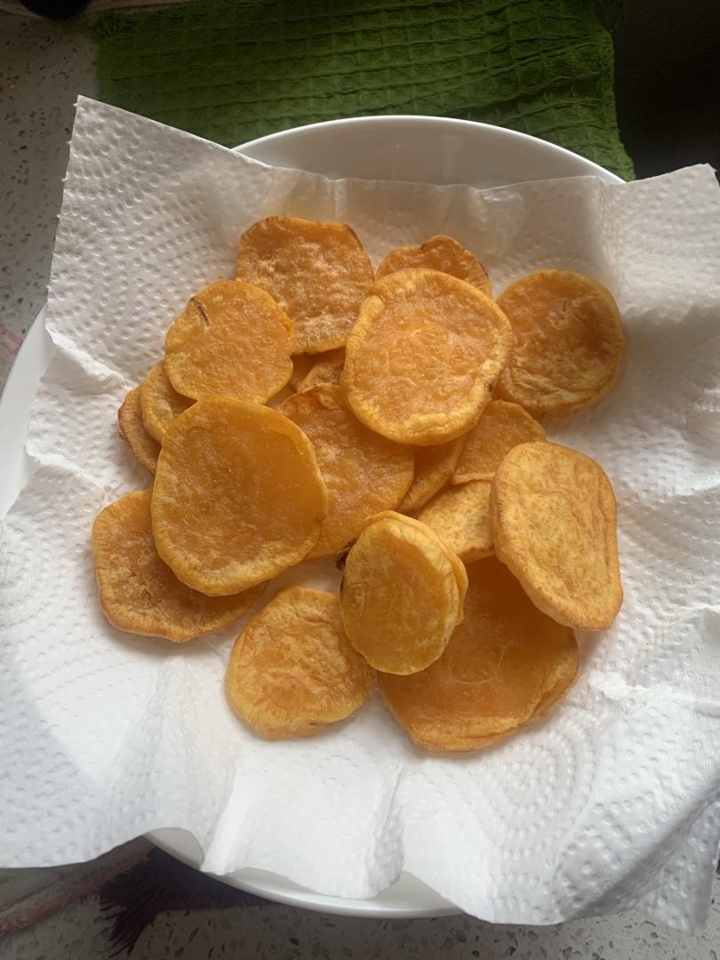 空气炸锅炸红薯片