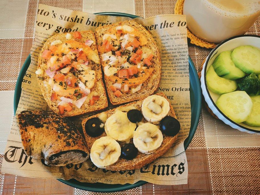 快手简易小“披萨”&蛋白质知识点| 健康·三餐