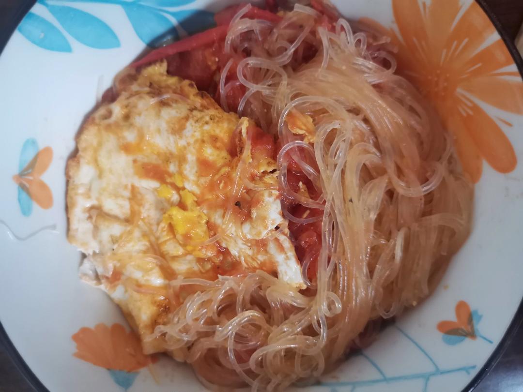 西红柿鸡蛋焖面